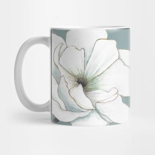 White Magnolia Mug